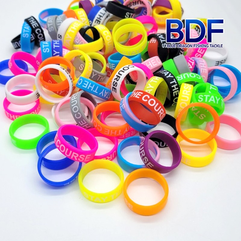 청룡조구 실리콘 링 세트(벌크) 낚싯대 그립 고무링 실리콘밴드, 1세트, 04.야광13mm세트(12개 색상랜덤) 1,000원