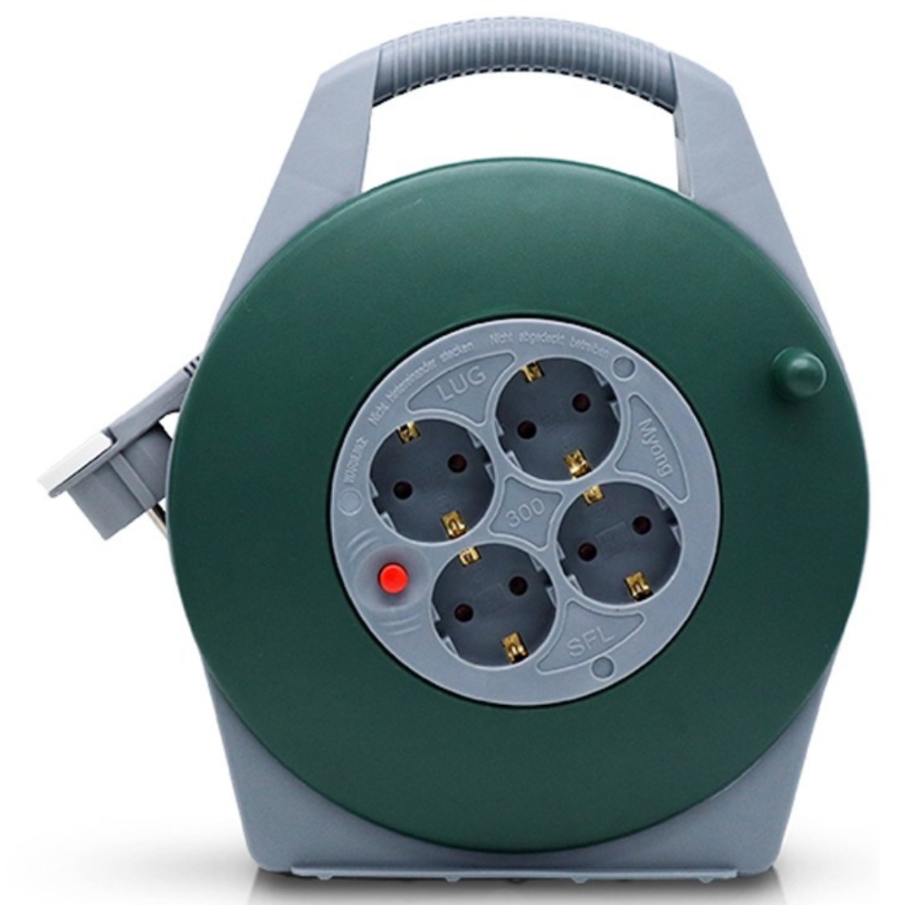 러그박스 캠핑릴선 4구 15M 슬림형 그레이그린 1.5SQ 45,000원