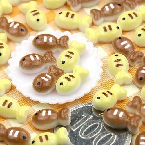 약 50개입 레진 아트 물고기 붕어빵 파츠 1,900원