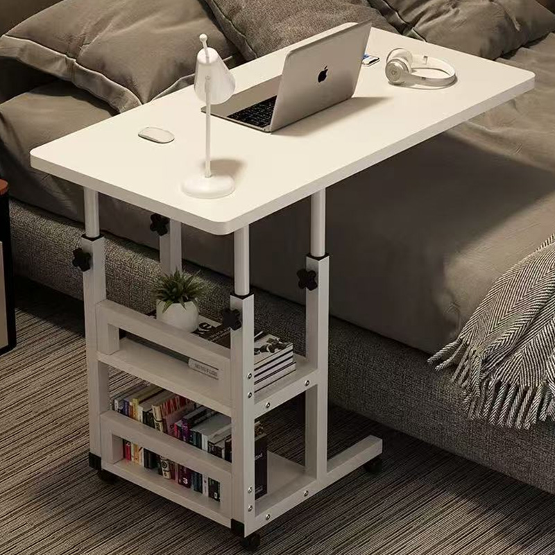 KOKHUB 높이조절 이동식 사이드테이블 사이드데스크 다용도 컴퓨터 책상, 하얀색 45,980원