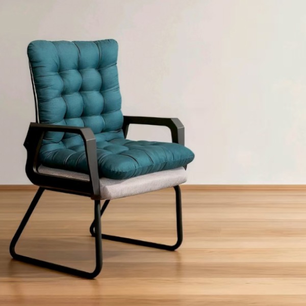 두꺼운 식탁 의자 학교 쇼파 솜포함 사무실 쿠션 등쿠션 일체형 등받이 방석 G263 8,000원