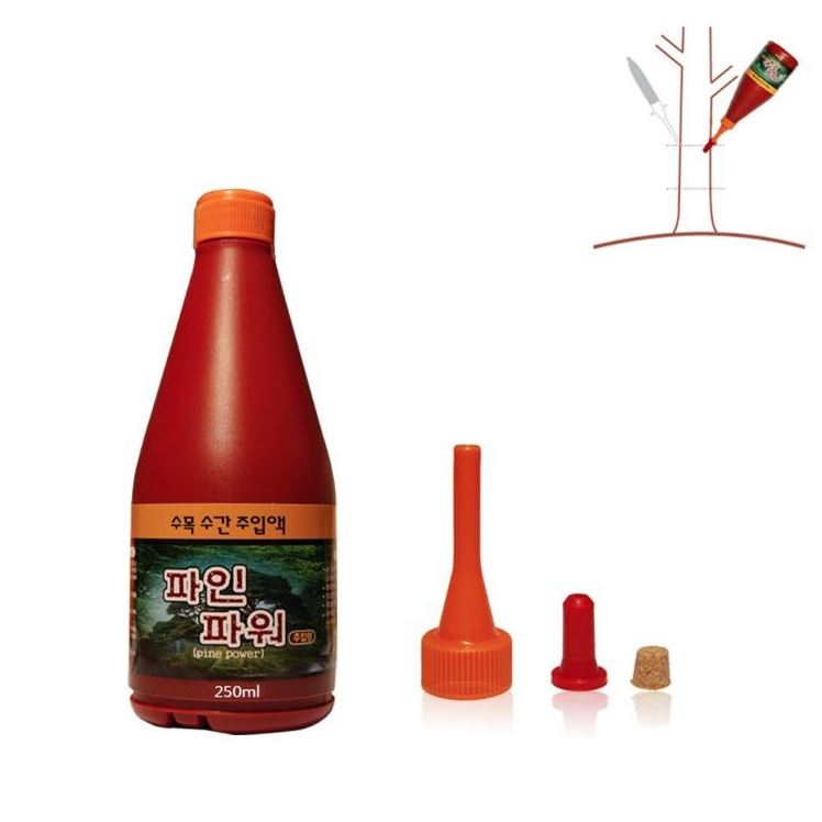 영농사 [파인파워 250ml + 주입세트 포함] 소나무 수간주사액 나무영양제 42,300원