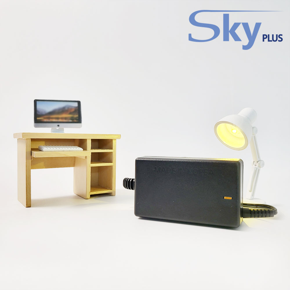 에이메카 모니터 AM-248BL(K) 어댑터 12V 대한민국 KC인증품(전원코드포함) 7,400원