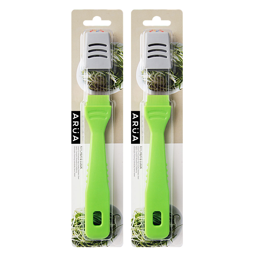 ARUA  파채칼 2개 ( 1+1 ) 파썰기 파채썰기 가정용 파절이 채칼 파써는 기계 파칼 6,900원