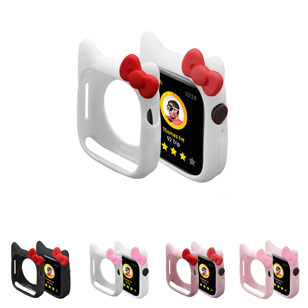 데이커버 애플워치 실리콘 키티 케이스 베젤링 7,900원