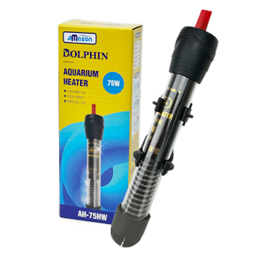 아마존 돌핀 아쿠아리움 관상어용 히터 75W AH-75HW 6,800원