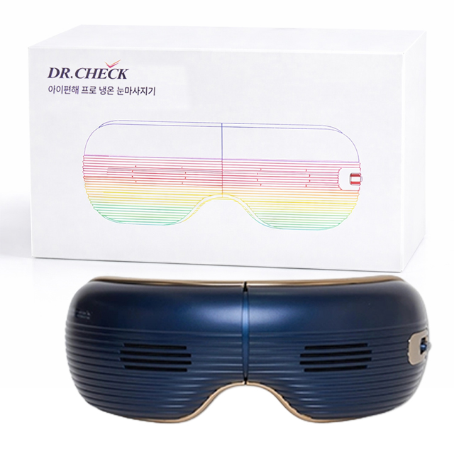 닥터체크 아이편해 프로 냉온 눈 마사지기 찜질기, 단일색상 169,000원