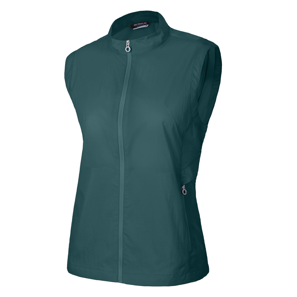 [김영주스포츠] 여성 초경량 바람막이 조끼_생활발수 지퍼 윈드코어 23,980원