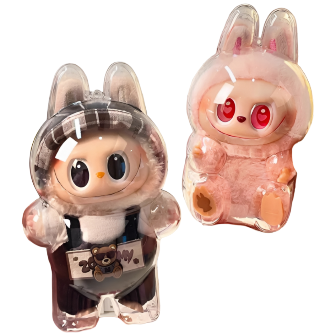 팝마트 라부부 전용 인형 케이스 커버 보관 보호 투명 1세대 2세대 3세대 호환, 1개 3,360원