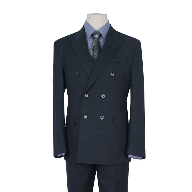 모직 더블 그레이 정장세트 TSU314099 312,000원