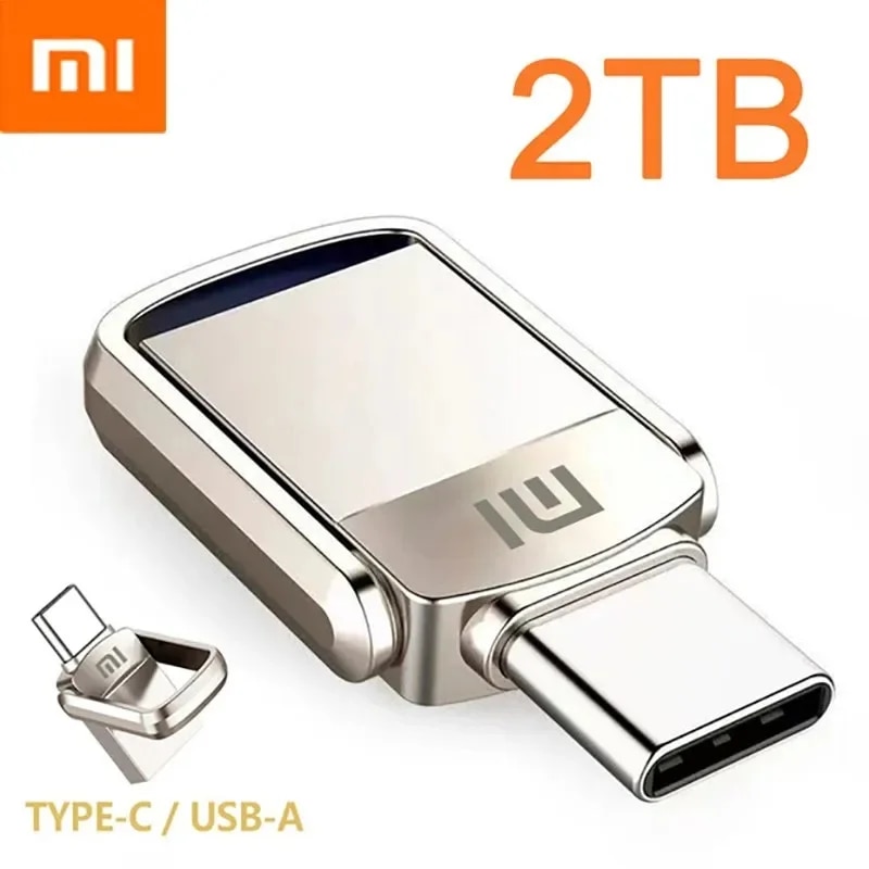 샤오미 U 디스크 USB 30 C타입 인터페이스 휴대폰 컴퓨터 상호 변속기 휴대용 메모리 2TB 1TB 512GB 256GB 128GB 21,230원