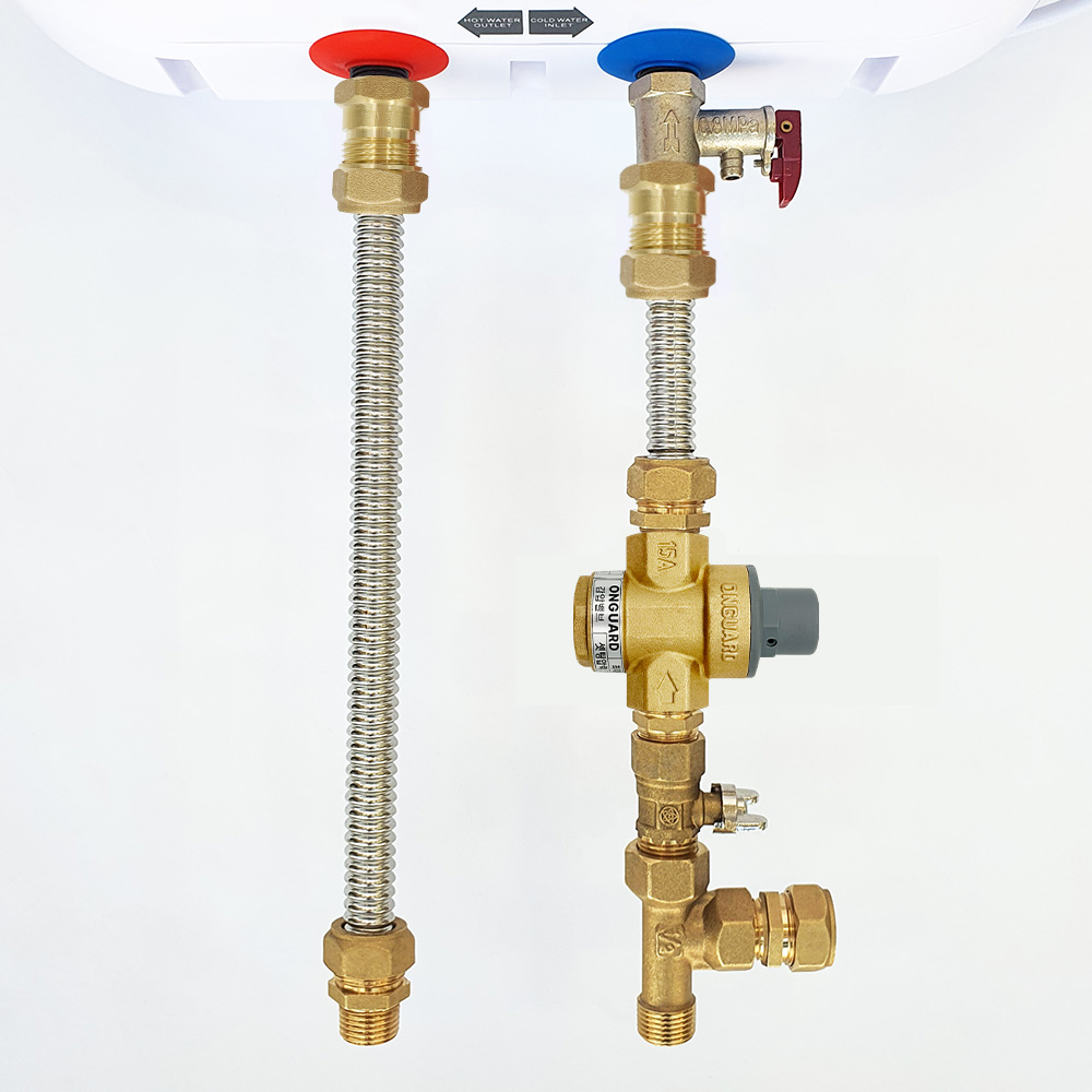 전기온수기 설치부속 세트 감압변 선택가능 15A 연결 배관부속 귀뚜라미 경동나비엔 이지웜 대성쎌틱 54,900원