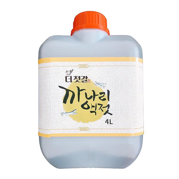 (대용량)더젓갈 까나리액젓4L 30,000원