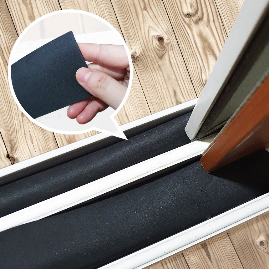 락키스 문풍지 창문틀 베란다 샷시 틈새바람 해충 외풍차단 3,200원