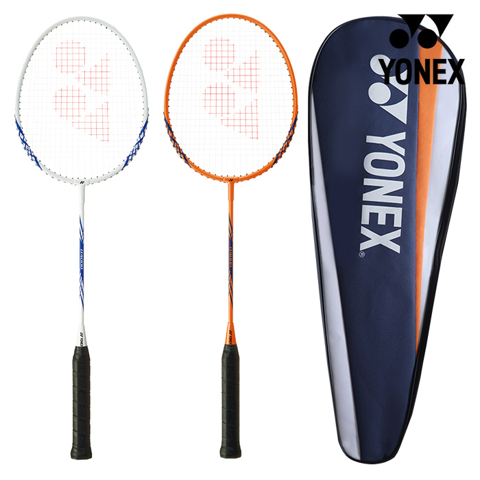 요넥스 B4000 2025년 레저용 배드민턴 라켓 2자루 세트 풀커버 포함 오남스포츠 45,000원