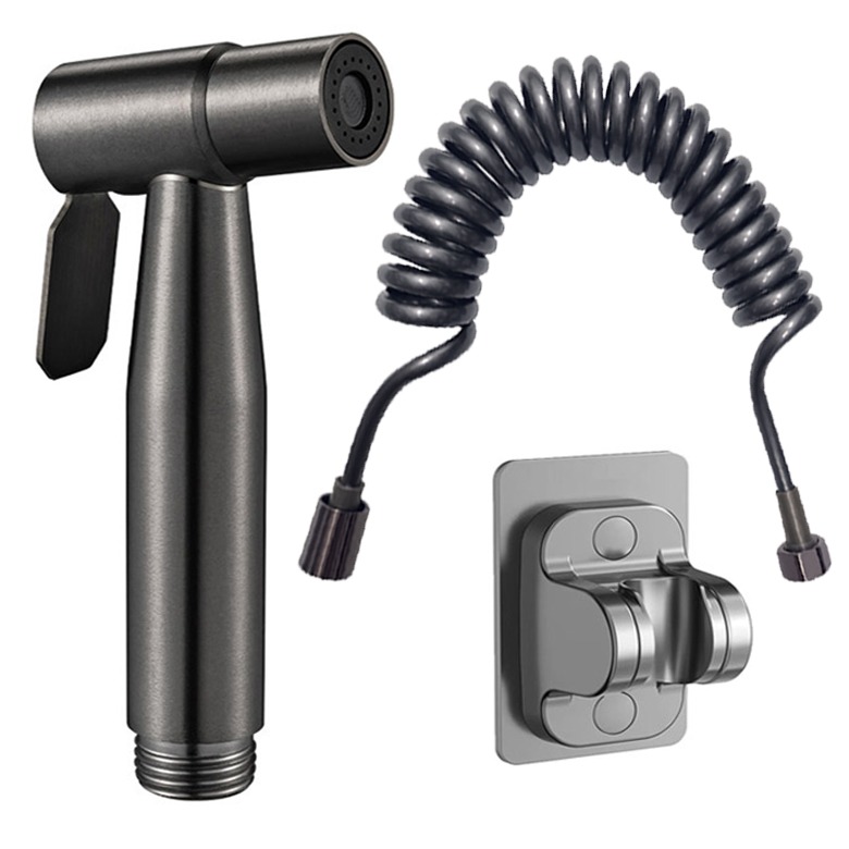 스테인레스 욕실건 + 코일호스 3m + 부착거치대 세트 8,900원