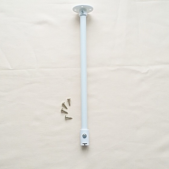 드림아트 휘어지는 라운드레일(대)용 지지대 (30, 45, 60Cm), 화이트 라운드레일(대) 지지대 5,940원