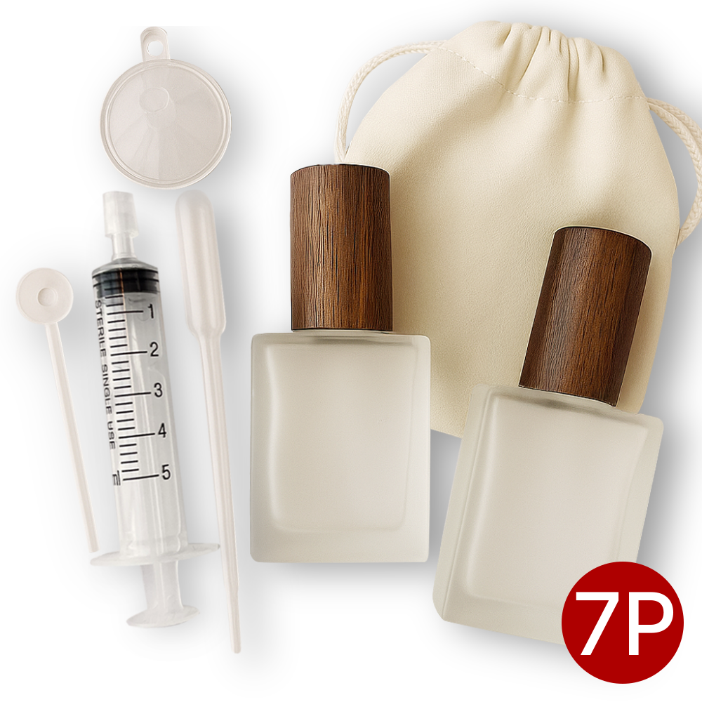 [감성소분] 고급스러운 우드캡 휴대용 향수공병 소분 옮기기 [3종 세트], 1개, MH1515-B 23,970원