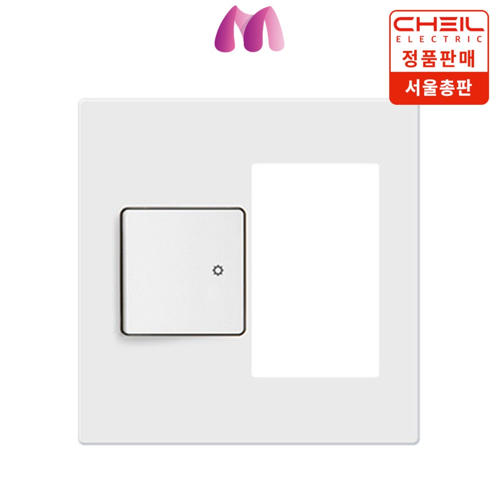 제일전기 디노 1구 스위치 + 온도공란(우), 1개 10,200원