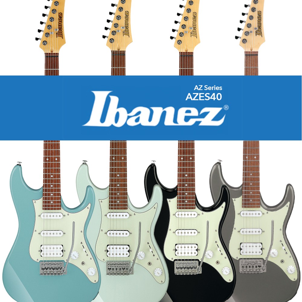 Ibanez - AZ Essentials AZES40 / 아이바네즈 일렉기타 (Black) 439,000원