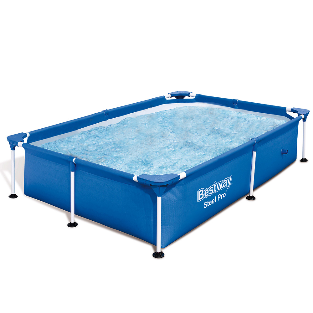 베스트웨이 사각 프레임 물놀이 풀장 221cm, 블루, 1개 84,200원