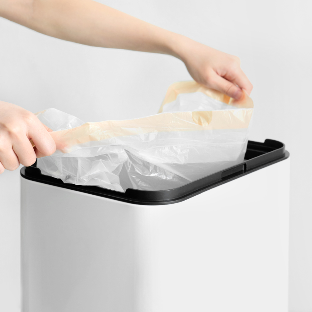 밀리 양문형 센서 휴지통 리필용 쓰레기봉투 10롤 (9L-100매/20L-100매/30L-150매) 8,900원