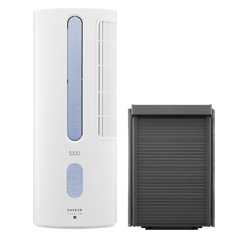 파세코 25년형 21.1㎡(6.4평) 프리미엄2 창문형에어컨 블루 PWA-3500PB 방문설치, PWA-3500PB(프리미엄블루), 기본+이지핏 추가키트56cm 798,000원