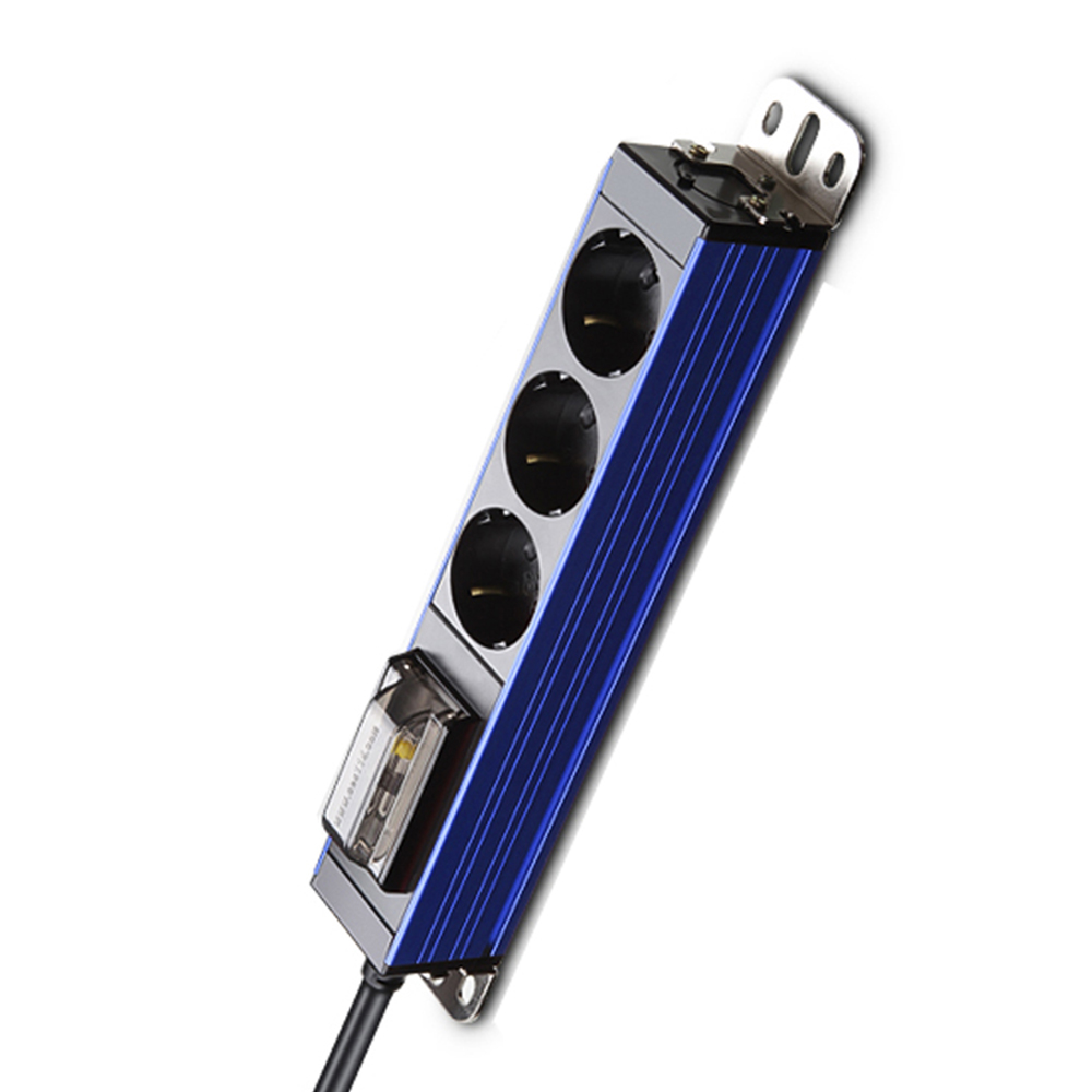 국산 고용량멀티탭 멀티코드 콘센트 16A 250V 누전차단 서버탭 블루 고용량 서버용 39,300원