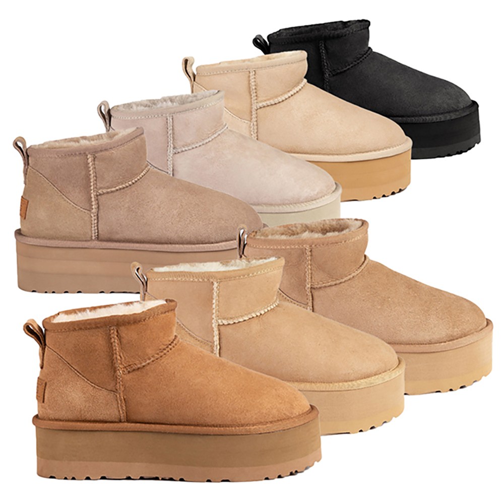 24년 신상 호주정품 오즈웨어 어그 우먼 클래식 울트라 미니 플랫폼 통굽 5cm 어그부츠 양털부츠 OB658PP [호주직배송] 109,500원