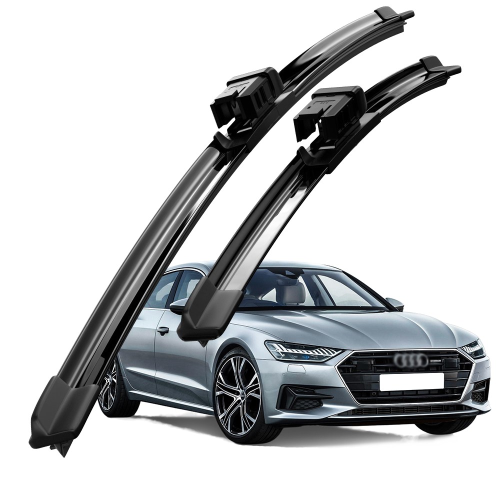 호환 아우디 A7 (C7 4G8)/A7(C8 4G9) 2010-2024 와이퍼 초발수 저소음 자국 없음  전면 와이퍼 블레이드 2종 세트 28,600원