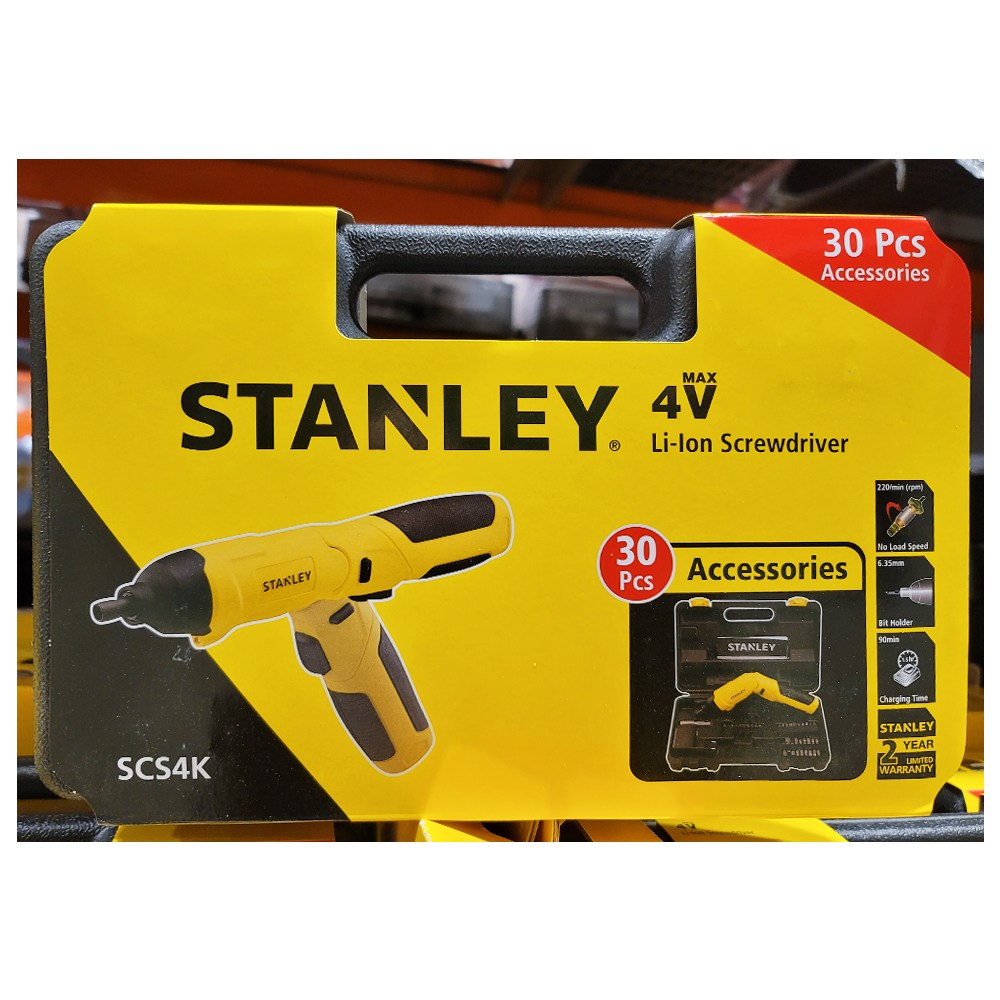 스탠리 4V 무선 드라이버 액세서리 포함 64,700원