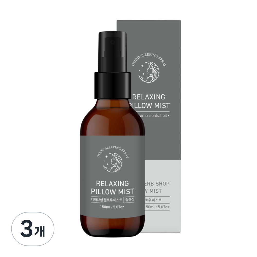 더허브샵 필로우 미스트, 3개, 150ml, 릴렉싱 24,060원