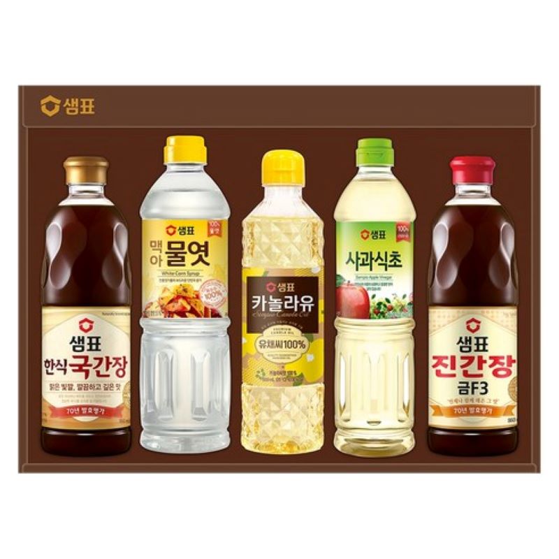 샘표 마음담은 4호 선물세트 34,390원