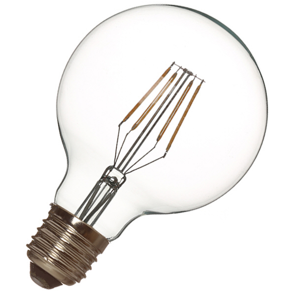 LED 에디슨 전구 G95 4W 램프 볼전구, 1개, 전구색 5,900원