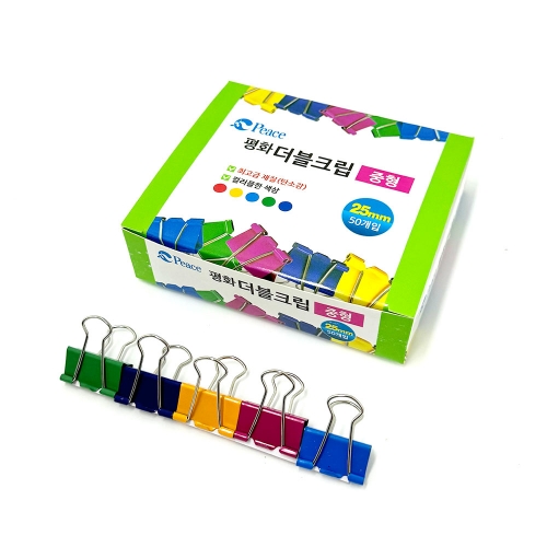 피스코리아 평화 사무용 더블크립 25mm 4,200원