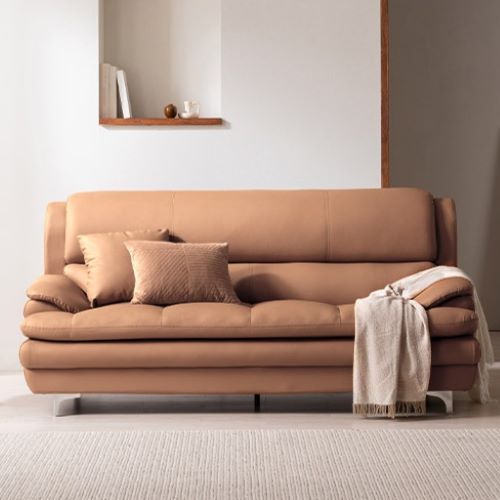 삼익가구 에클레르 프리미엄 3인용 가죽 소파 + 쿠션 방문설치 299,000원