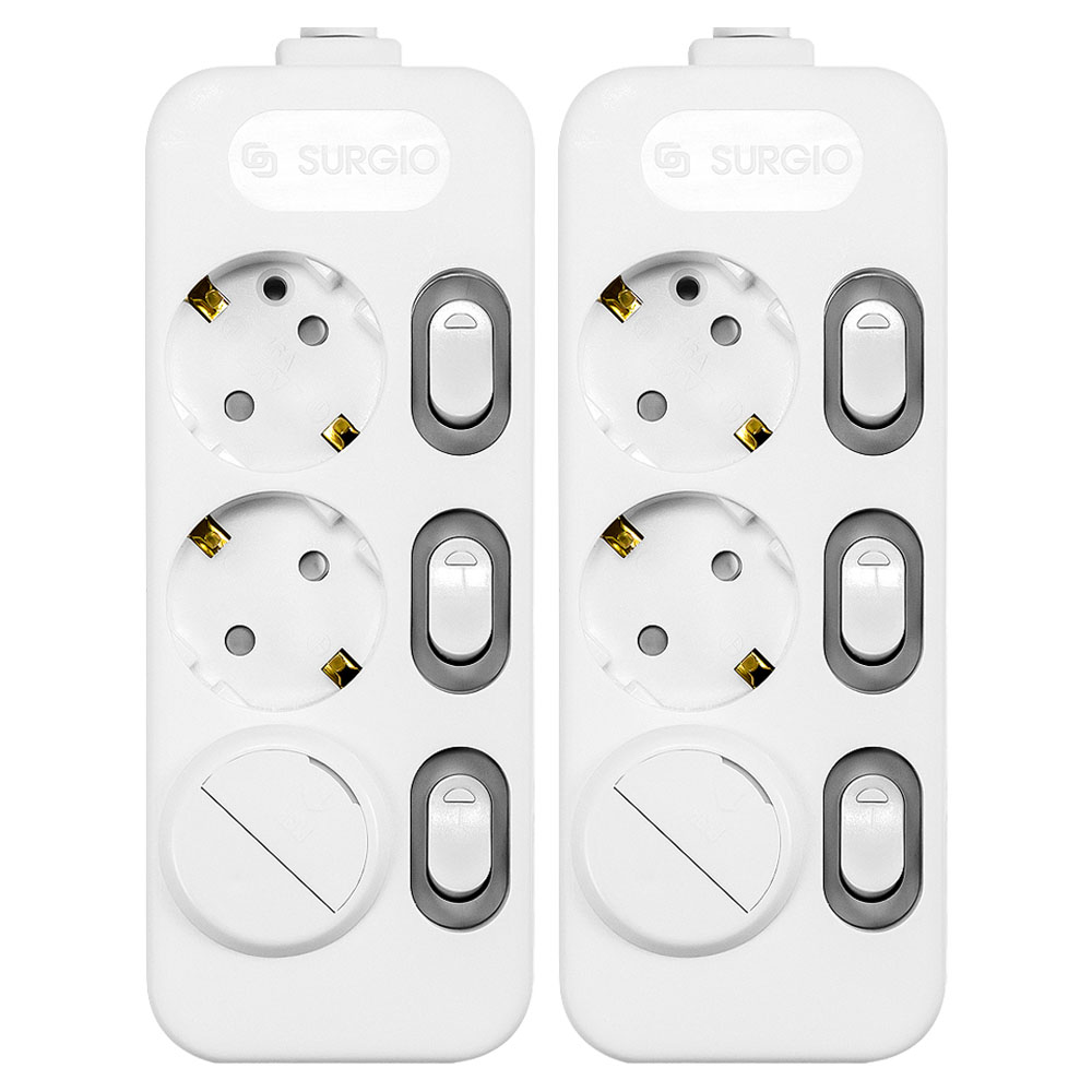 써지오 개별 멀티탭 3구 DH-2039-RT + 안전커버 랜덤발송 1p 28,800원