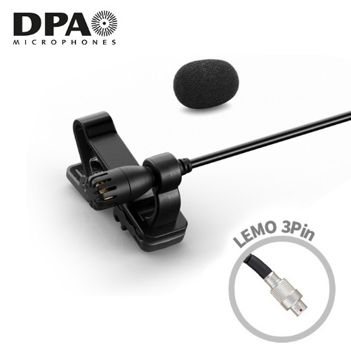 DPA 2061-OL-C-B03 LEMO 3Pin 블랙 타입 라발리에 핀 마이크 IP57 방진방수, 블랙, 2061-OL-C-B03 851,000원