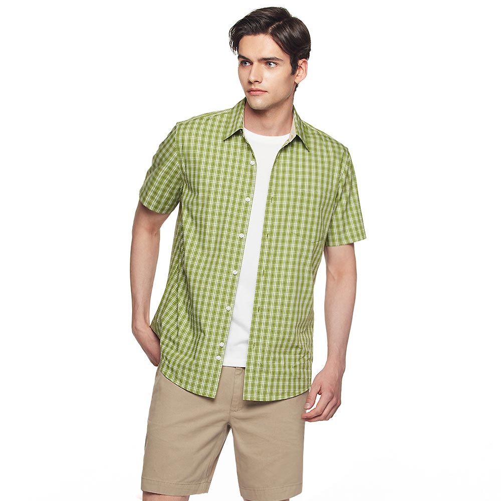 CQR 남성 남방 포플린 반팔 셔츠 CQ-TOS501 22,800원