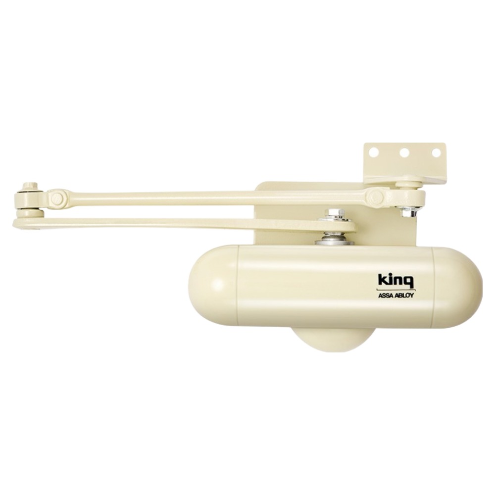 킹 삼화정밀 자동문닫힘 속도 조절 정지형 ᄀ브라켓 미니멀 인테리어 목문용 도어클로저 Ivory K100, 아이보리, 1개 41,500원