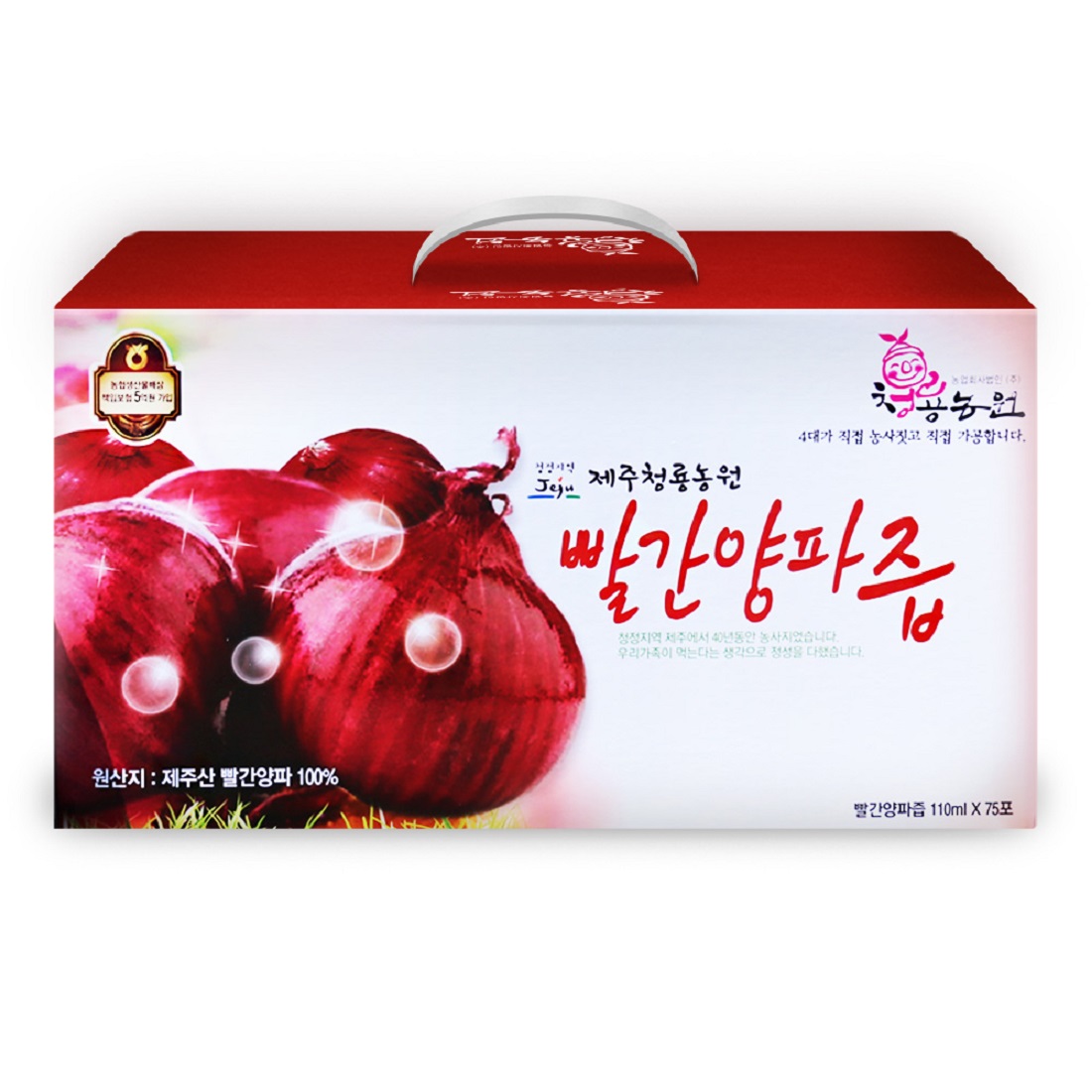 청룡농원 제주산 자색양파즙 59,500원