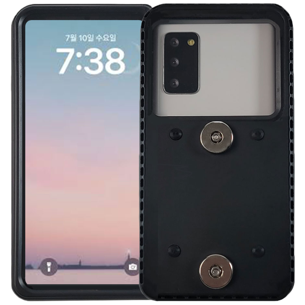 트라클 오토바이 배달대행 자석 범퍼 방수케이스, 아이폰타입 24,900원