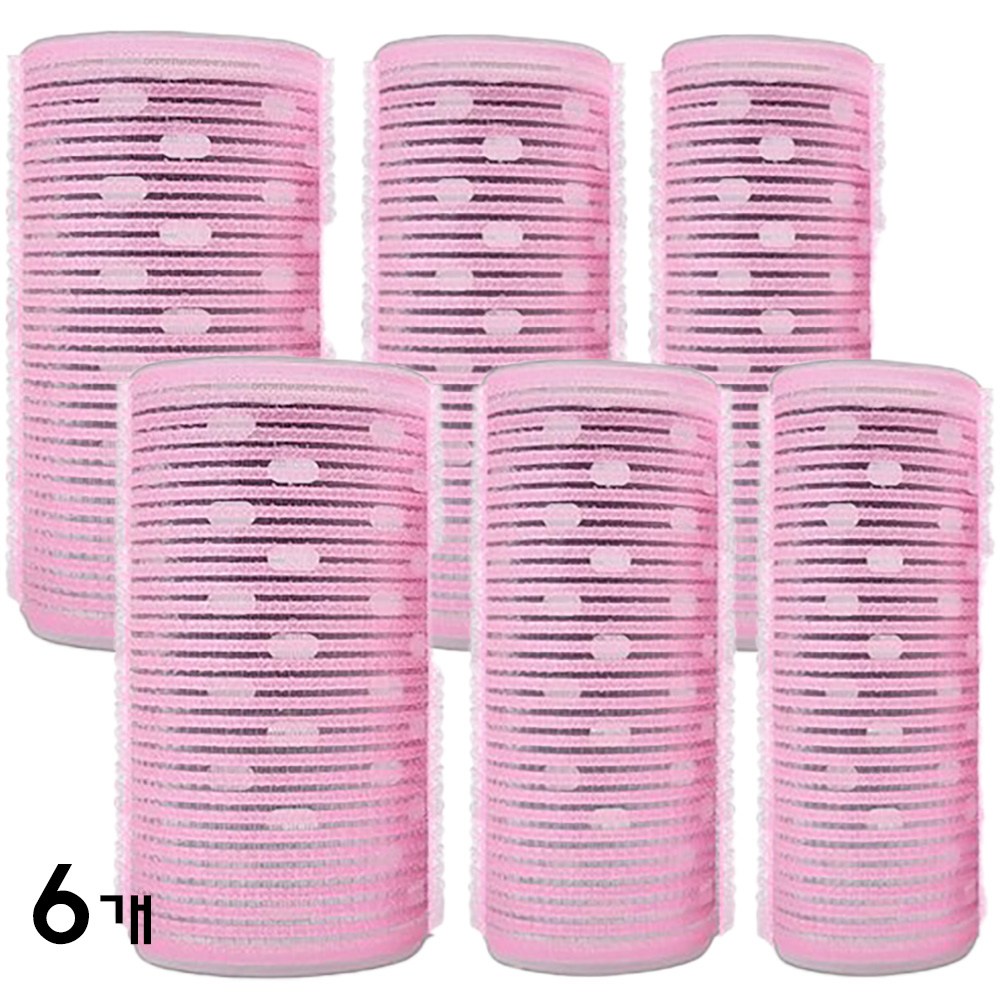 아이리즈 열전도 구르프 헤어롤 대형 앞머리 볼륨 3종 6개세트 7,900원