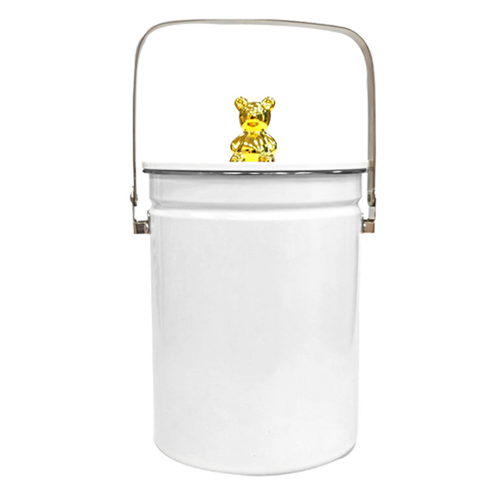 골드베어 스테인레스 304 음식물쓰레기통 3L, 화이트, 1개 24,310원