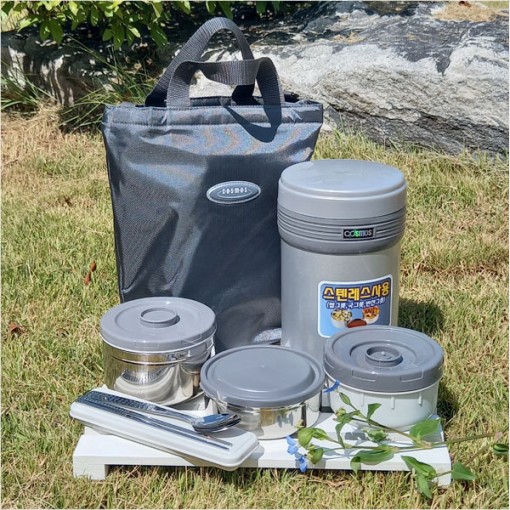 코스모스 으뜸 도시락 1.6L 보온도시락 WJ-385 죽통 51,820원