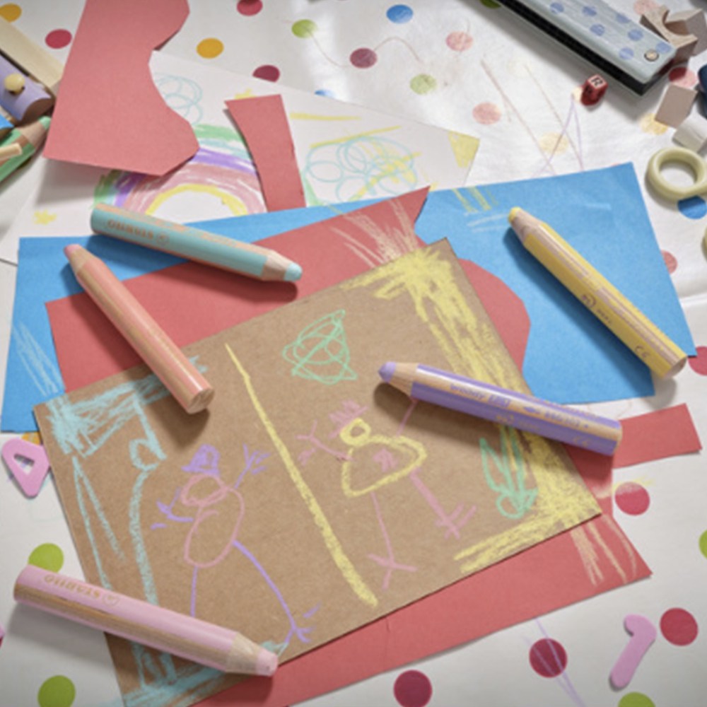 파스텔 색연필 18색세트 수채화 두꺼운심 왁스크레용 88,800원