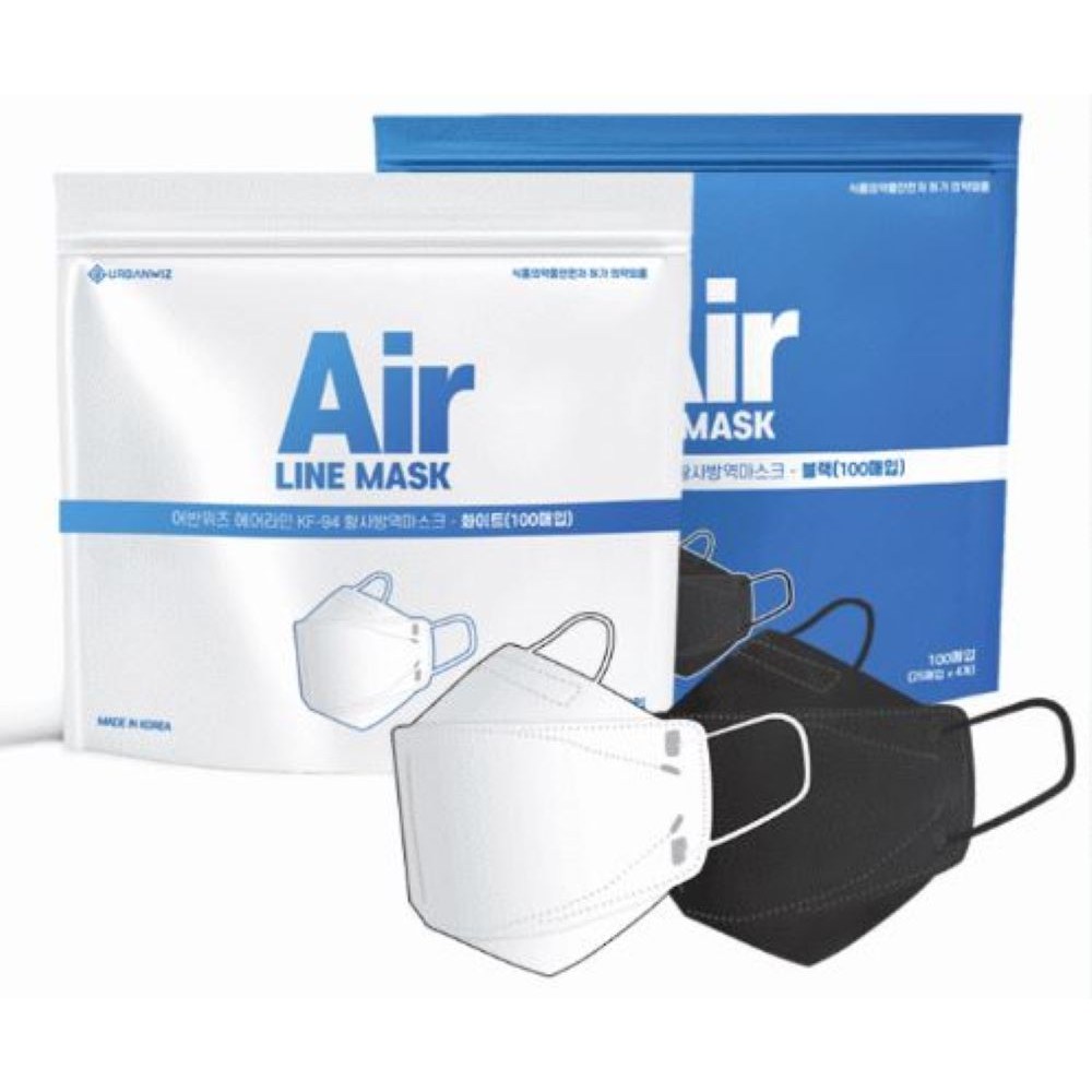 얼큰이 kf94 마스크 KF94마스크 대형, 100매, 1개, 화이트, 현재가 10,400원