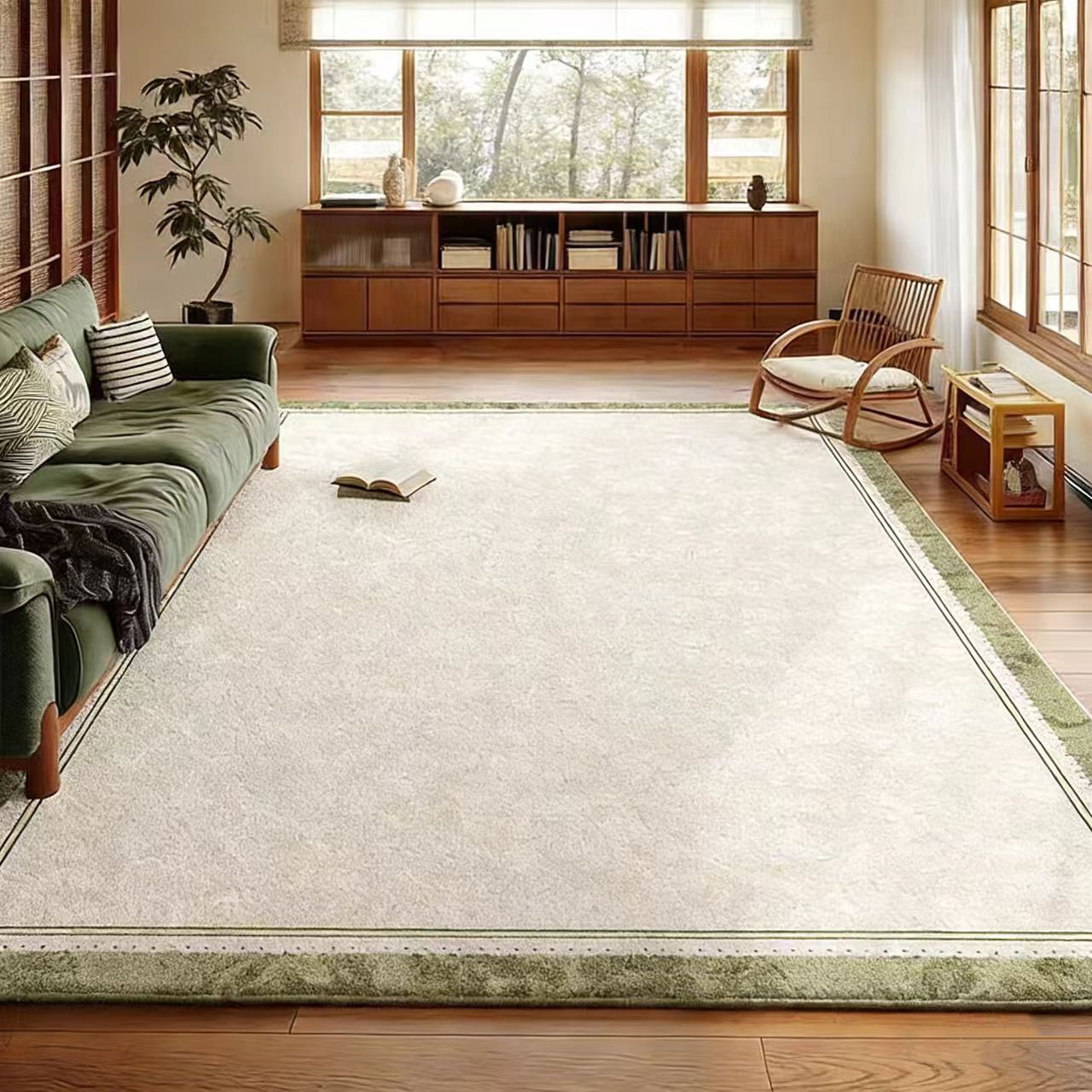 MAKABORO 사계절 패턴 거실 카페트 초대형 러그 매트 쉬운 관리 카펫 생활방수 125,600원