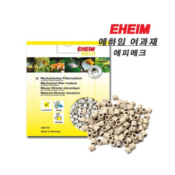 에하임메크 수조 여과재 1L, 1개 14,990원