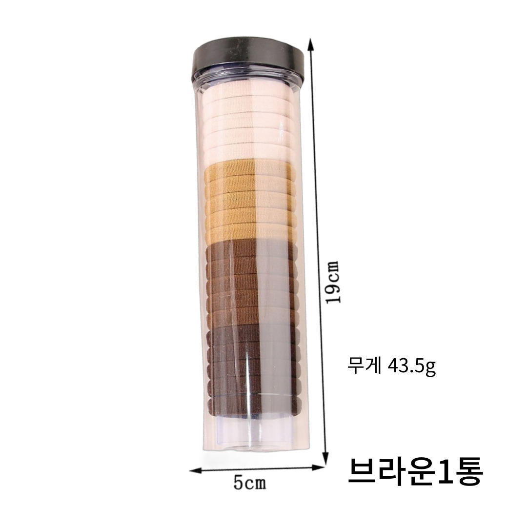 온리코 헤어 고탄력 고무밴드 4,000원